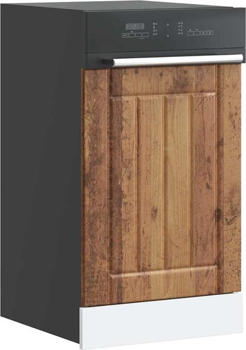 Actual product image VidaXL Dishwasher panel Lucca reclaimed wood look wood-based material