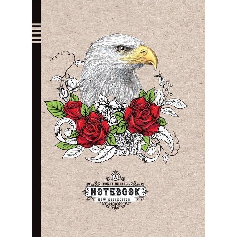 Fresh, Quaderno + Bloc notes, Dekoratives Notizbuch 145x197/64K Raster TW Orzeł