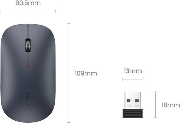 Produktbild Ugreen Wireless mouse MU001 (Kabellos)