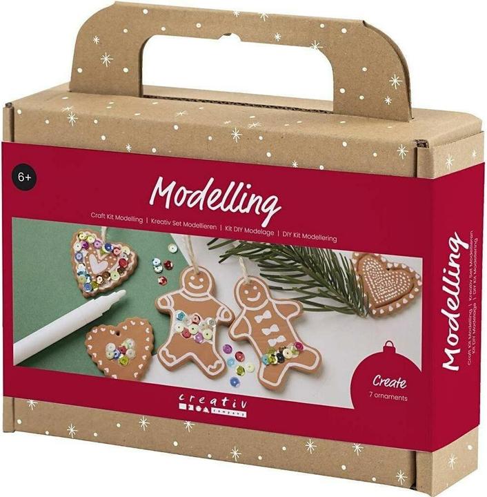 Actual product image Creativ Company Craft set modelling cake figures