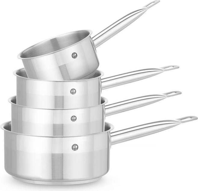 Produktbild Gastro Hero Profiine Stielkasserolle aus Edelstahl (Stielkasserolle, Edelstahl, 20 x 9 cm)