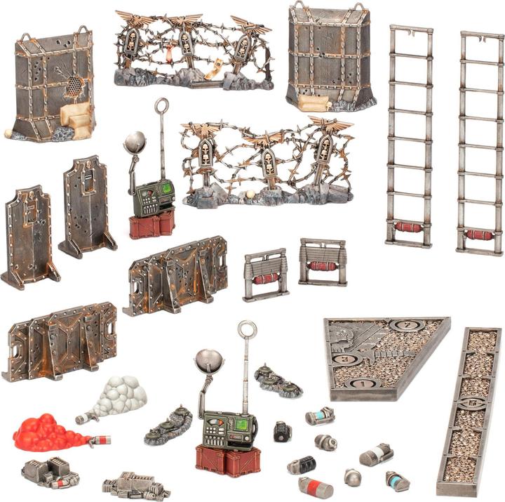Games Workshop Warhammer 40k - Kill Team Amelioration : Pack d'Equipements (Matières plastiques)