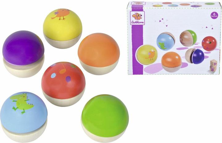 Produktbild Eichhorn Houten Muziekballen, 6st. (Deutsch)