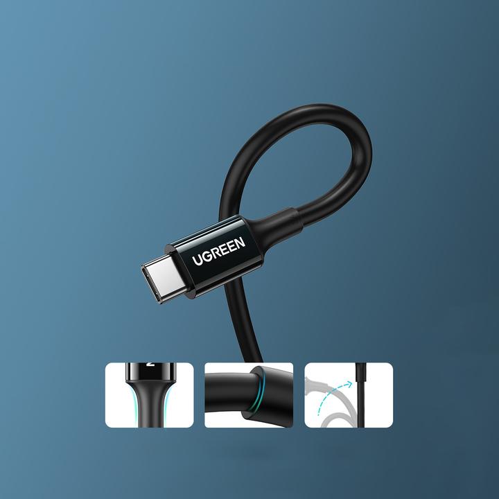 Produktbild Ugreen USB C – USB C (1 m, USB 2.0, 100 W)