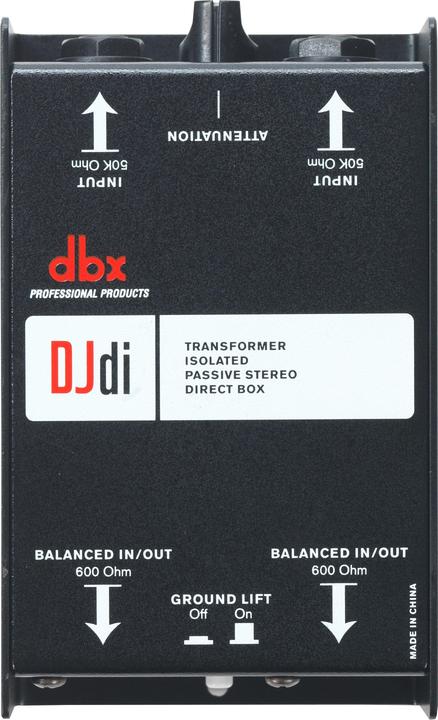 Produktbild Dbx DJDI, Passive DI-Box