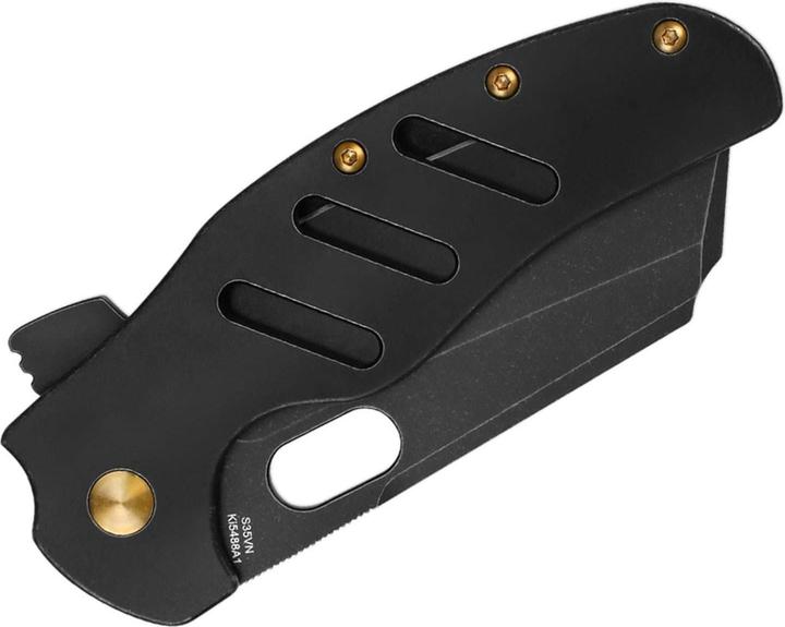 Immagine prodotto Kizer Sheepdog C01C XL S35VN Titanio Tutto Nero (10 cm)
