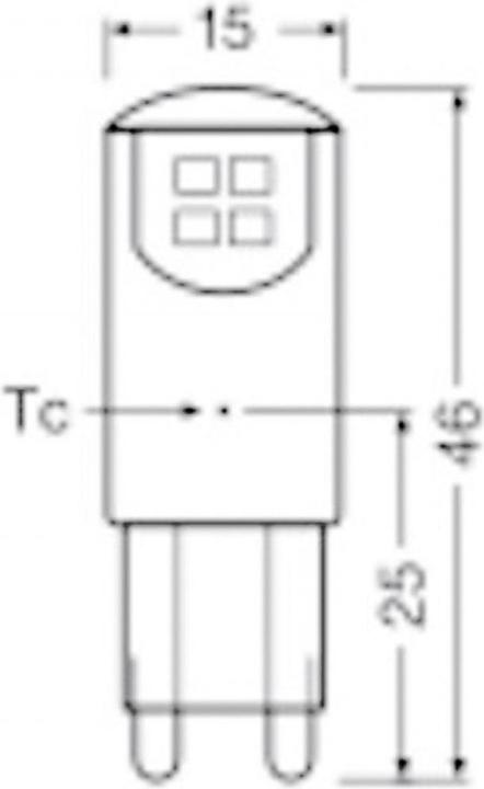 Produktbild Osram Led Pin (G9, 1.90 W, 200 lm, 2 x, F)