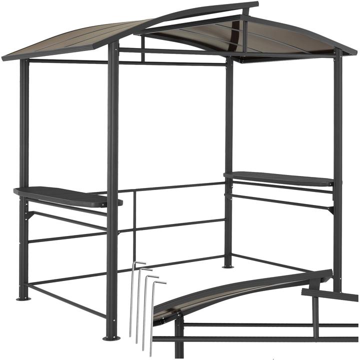 tectake Grillpavillon Asado (240 cm, 150 cm)