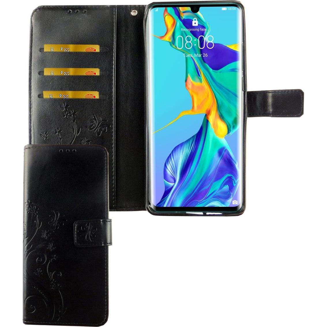 Thumbnail - König Design Hülle Handy Schutz für Huawei P30 Pro New Edition Case Cover Tasche Wallet Etui (Huawei P30 Pro New Edition...