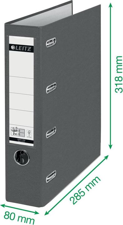 Produktbild Leitz Doppelordner (A5, 75 mm, 5 Stück)