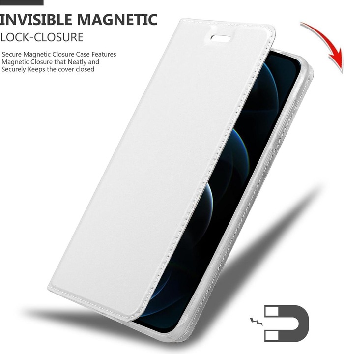 Actual product image Cadorabo Book Classy Style Cover (Apple iPhone 12 Pro Max)