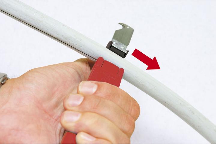 Actual product image NWS Cable knife with hook blade
