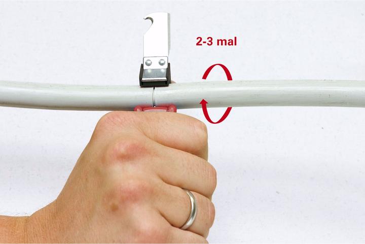 Actual product image NWS Cable knife with hook blade