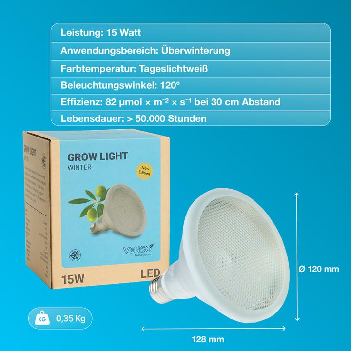 Produktbild Venso E27 Pflanzenlampe (LED, 240 V)