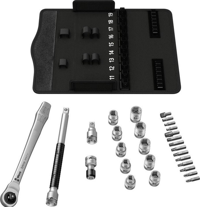 Productafbeelding Wera Dopsleutelset metrisch 1/ (11 mm, 17 mm, 19 mm, 12 mm, 15 mm, 14 mm, 16 mm, 13 mm, 18 mm, 10 mm)