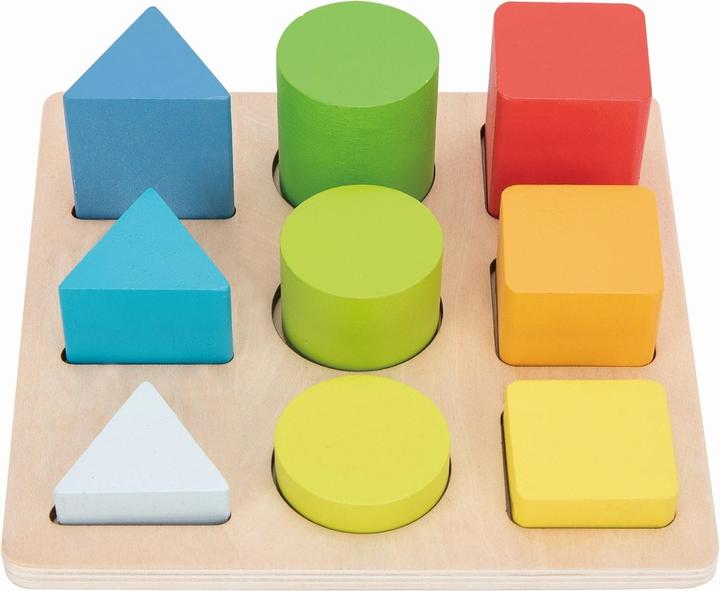 Tooky Toy Sticking game Sorting board coloured, TH981