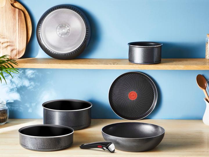 Productafbeelding Tefal Ingenio So Light Pannenset - 5-delig - Inductie (L7239523) (Kookpotten en pannenset, Aluminium)