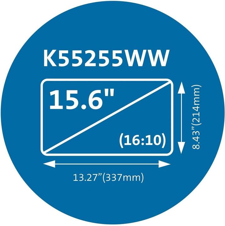 Produktbild Kensington Blickschutzfilter MagPro Magnetic Privacy 15.6" (15.60", 16:10)