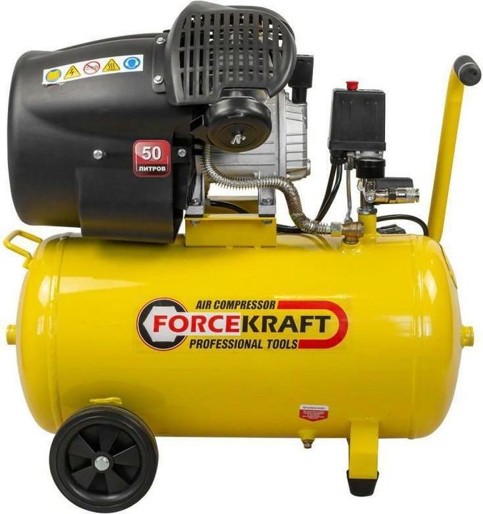 Immagine prodotto GCS SPRĘŻARKA 50l 2-TŁOKOWA 2,2KW 8BAR 230V /FORCEKRAFT (8 bar, 50 l)