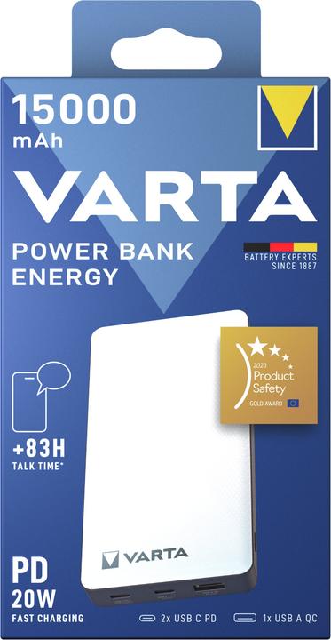 Image du produit Varta Energy (15000 mAh, 15 W, 55.50 Wh)