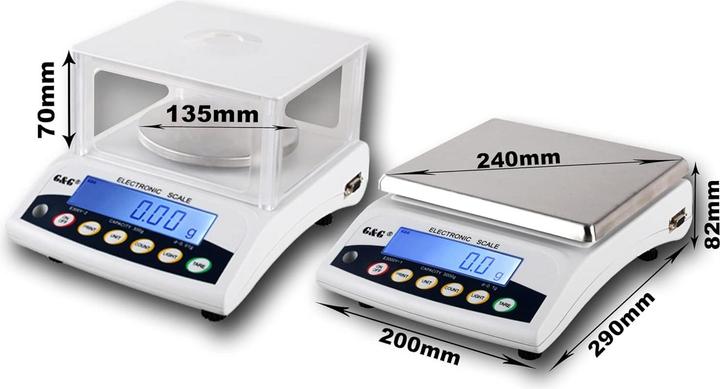 Image du produit G&G Präzisionswaage E6000Y-1