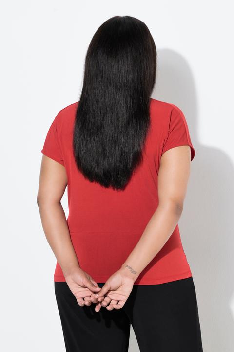 Image du produit Ulla Popken Débardeur à col V et drapé (50, 52)