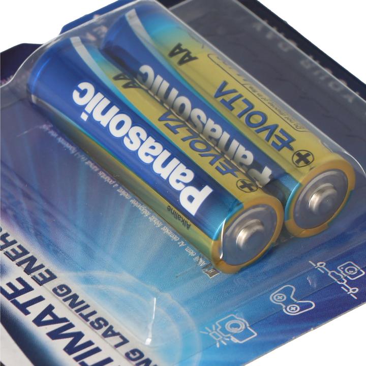 Actual product image Panasonic 1x2 Evolta LR 6 Mignon (2 pcs., AA)