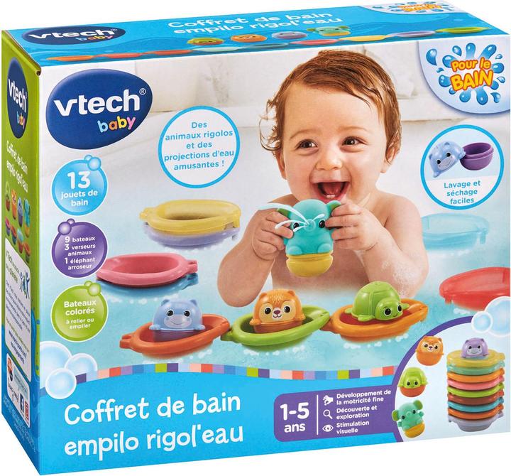 Actual product image VTech Coffret De Bain Empilo Rigolo