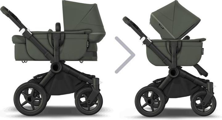 Image du produit Bugaboo Donkey 5 Mono, Vert forêt/Vert forêt/Noir (0 - 4 Années)