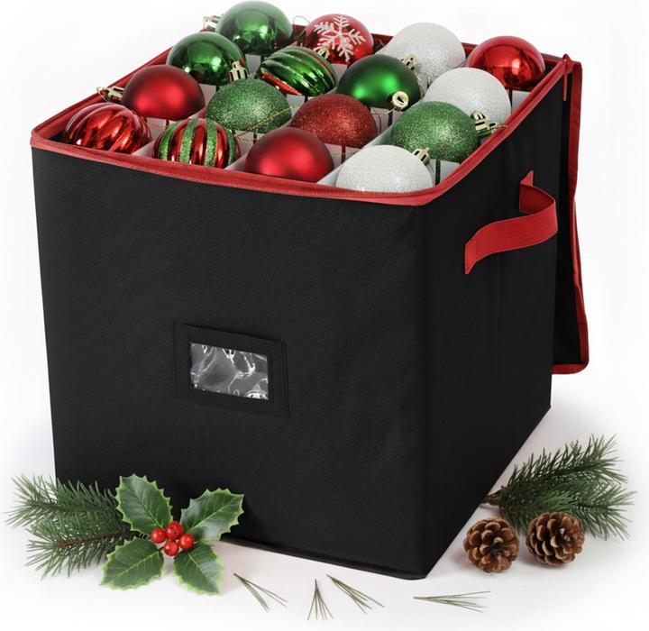 Actual product image Relaxdays Christmas bauble storage box (33 cm, 1x)