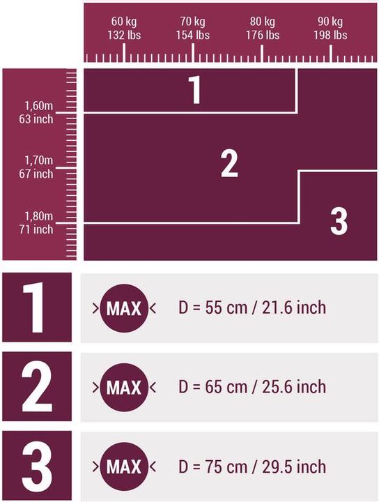 Produktbild Domyos Swiss Ball Basic (65 cm)
