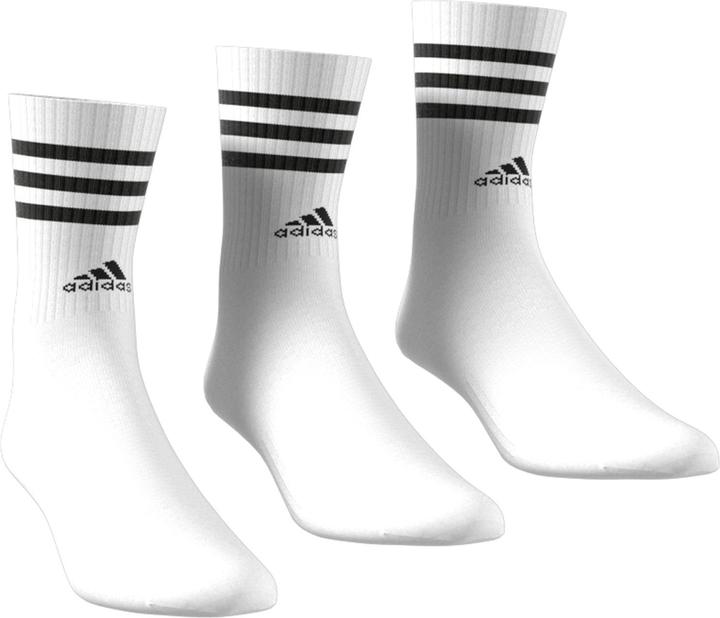 Productafbeelding adidas 3S C SPW CRW 3P,WIT/ZWART WIT/ZWART S (37 - 39)