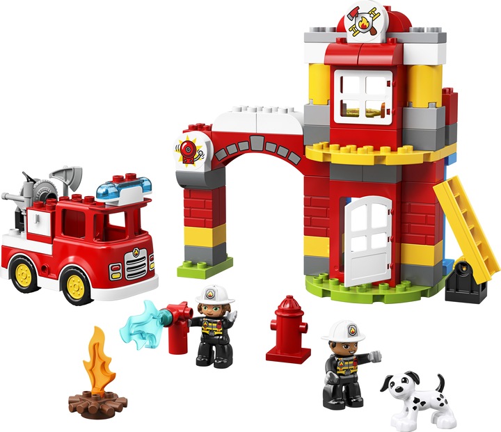 Actual product image LEGO DUPLO fire station (10903)