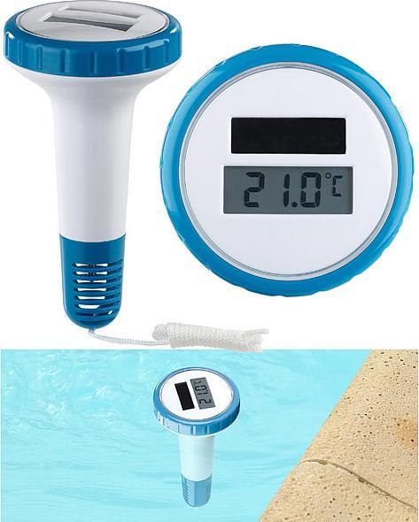 Image du produit FreeTec Kit thermomètre solaire pour étang et piscine