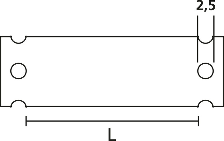 Produktbild HellermannTyton Kabelmarkierer-Etikettenhalter 35x13mm (35 mm, 50 Stk.)