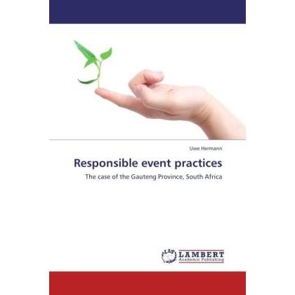 Responsible event practices, Fachbücher von Uwe Hermann
