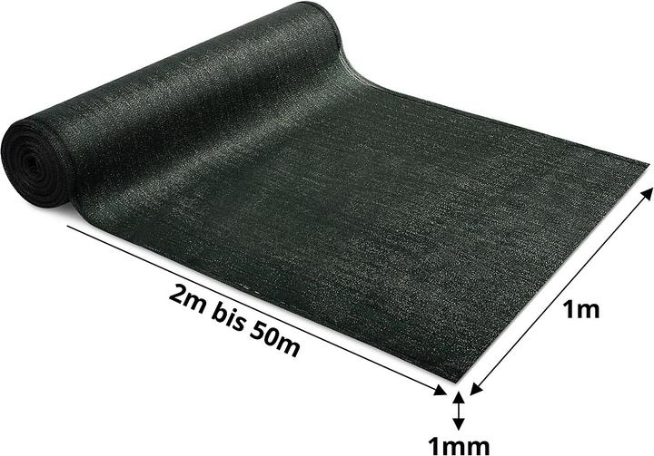 Produktbild Certeo Zaunblende Marius | Dunkelgrün | HxB 1 8 x 30 m |