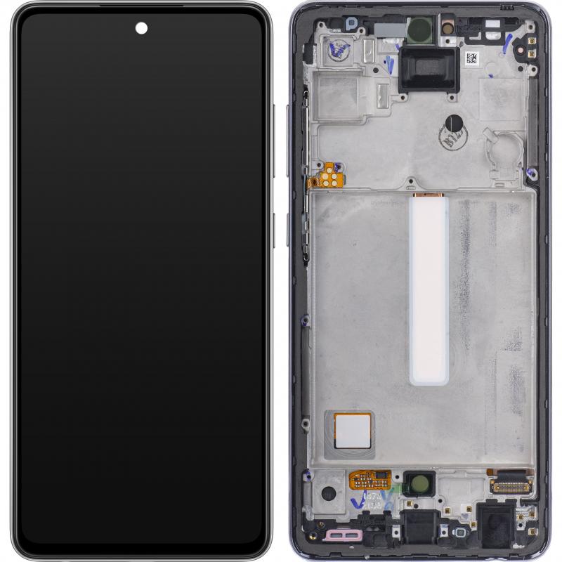 Samsung Display Unit für Galaxy A52 5G A526 / A52 A525, Schwarz (Display), Mobilgerät Ersatzteile