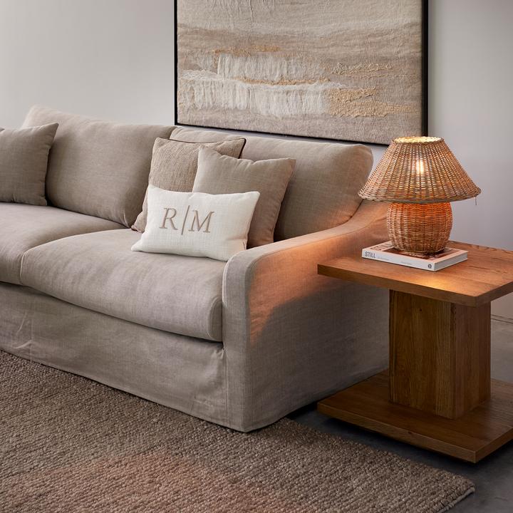 Image du produit Rivièra Maison Rustic Rattan Ames Table Lamp (E27)