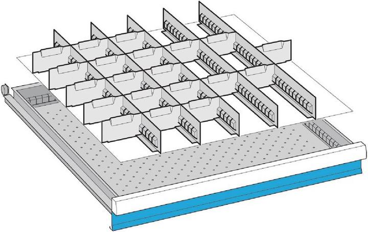 Immagine prodotto Lista Set di divisori per cassetti