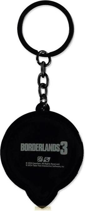 Actual product image Difuzed Borderlands - PSYCHO Rubber Keychain