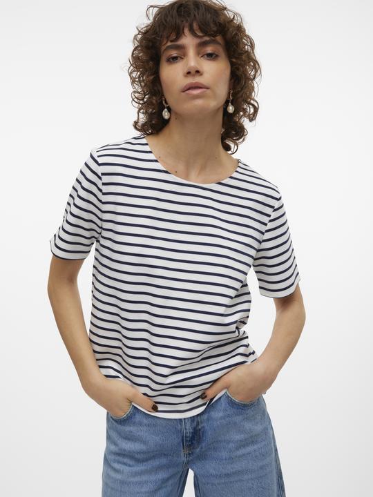 Actual product image Vero Moda Vmabby Ss Zip Top Jrs Noos (XS)