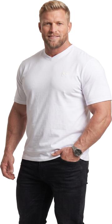 Immagine prodotto Men+ T-Shirt, Basic, 2er-Pack, Halbarm, V-Ausschnitt (XL)