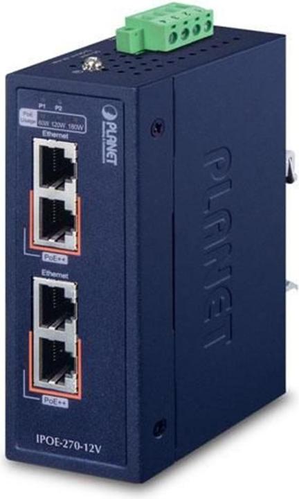 Actual product image Planet IP30 Industrial 2-Port (4 ports)