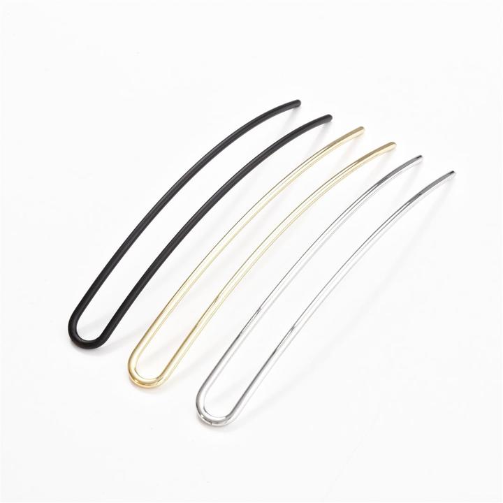 Image du produit Corinne World - Hairpin Plain Silver (Peigne)