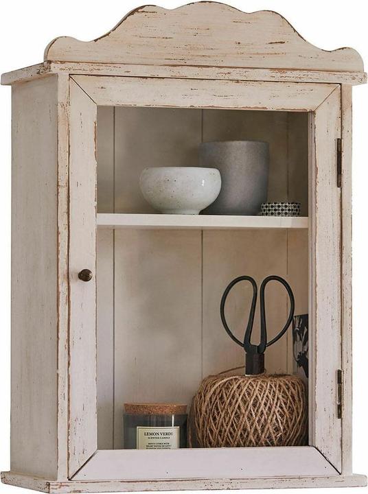 Produktbild Loberon Wandschrank Sandrine antikweiss (35, B, H, T 50, 18 cm)