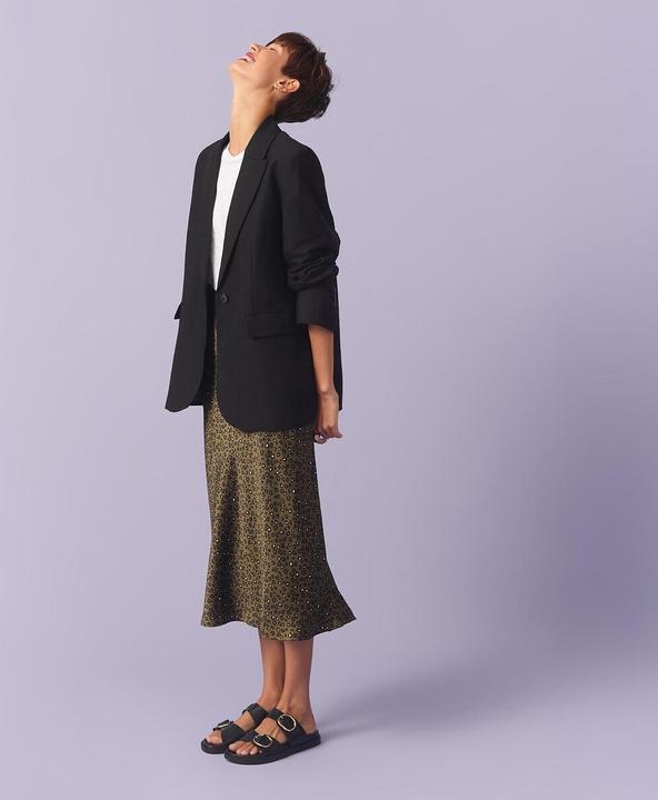 Immagine prodotto La Redoute Collections T-shirt in lino con scollo rotondo (S)