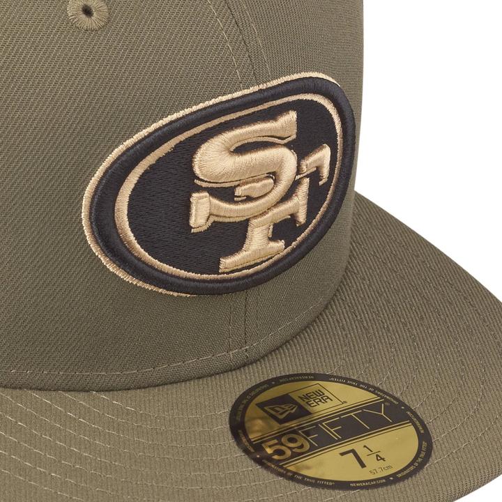 Produktbild New Era 59Fifty Fitted Cap San Francisco 49ers oliv - 7 7/8 (7 7/8)