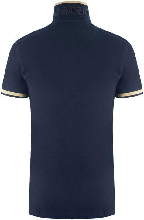 Produktbild Aquascutum AQ 1851 Poloshirt Mit kontrastfarbenen Streifen (S)