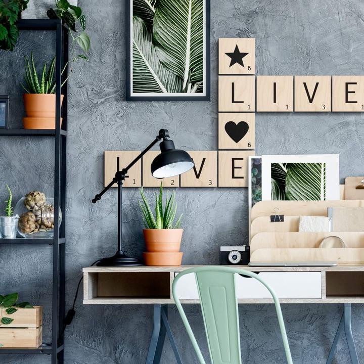Actual product image Trenddeko Letter stones star